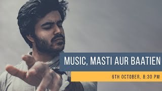 Music, Masti aur Baatien (6th October  2020) | Live Session | Anurag Kumar