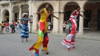 Street artists in Cuba | Grupo de artistas nas ruas de Cuba