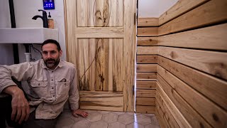 New Door | Stocking Off Grid Cabin Emergency Supplies