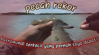 Mancing Casting Barramundi||Ultralight Casting Tambak Sumur Karawang