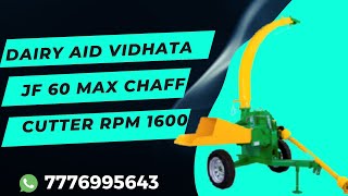 Dairy aid vidhata jf 60max chaff cutter