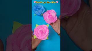 Akdm real Dikhne vale flower 😱#youtube #ytviral #viralshort #shorts #diy #craft #yt #paper #tissue