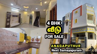 4 BHK House Tour | 4 Bhk Independent Duplex villa for sale in Anagaputhur Next Samayapuram