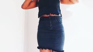 DIY OLD JEAN TRANSFORMATION | DIY DENIM. Zimbabwean Youtuber |SOUTHAFRICAN YOUTUBER