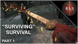 Market Survival Part 1 - Blade and Sorcery Combat Gameplay