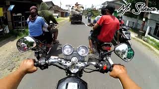 RX King gila nabrak bapak-bapak || testride Infanoba #2