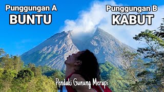 Pendaki Gunung Merapi || Punggungan A Buntu Punggungan B Kabut @lonewolfindonesia