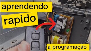 progamando controle TX motor PPA central POP fácil e rápido 👍