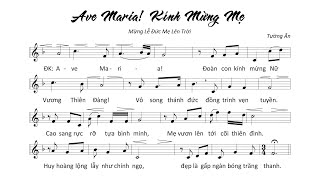 Ave Maria Kính Mừng Mẹ