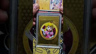 2022 PEACH Super Mario Panini PSA Reveal #cardcollecting #psacards #mario #nintendo