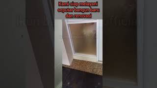 kerusakan rumah anda serahkan kepada kami untuk memperbaikinya #renovasi  @ikun16