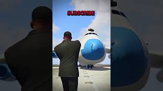 Franklin Destoring The Cargos Plane ✈️ #gta5 #shorts #youtubeshorts #shortsfeed #cargoplane