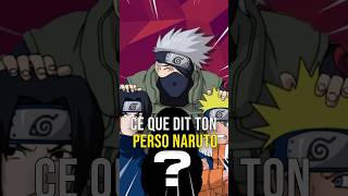 Ce que ton PERSO PRÉFÉRÉ de NARUTO dit de TOI ! #naruto #boruto #manga #anime