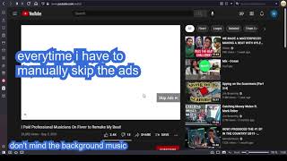 Vivaldi browser is not blocking YouTube ads || is this a bug or ?