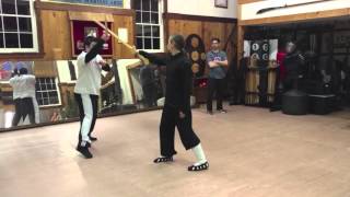 Taiji Fencing with Swordsman Xia