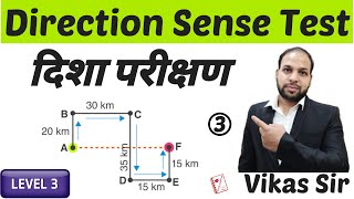 Top 10 Direction Sense Test || दिशा परीक्षण || Miscellaneous Questions | Level 3 |