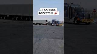 Trucker pulling Super Long 250,000 lb Reefer Trailer!