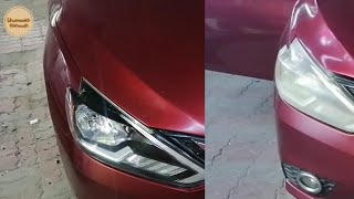 تلميع مصابيح السيارة Headlight Cleaning