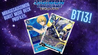 MirageGaogamon Deck Profile | BT13