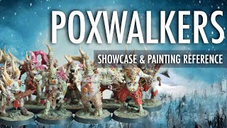 Poxwalkers Nurgle Death Guard Chaos Space Marines Warhammer 40K Showcase Painting Reference