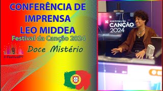 Leo Middea | Conferência de imprensa SF2 Festival da Canção