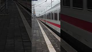 IC 14➡️Amsterdam Centraal mit Lichthupe und Oberleitungsfunken in Bad Bentheim#trainspotting #shorts