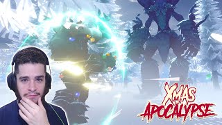 Defeated The Frosty Elder Tree & Horn Demon Boss! - Xmas Apocalypse Part 4