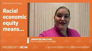 Racial Economic Equity Means: Jennifer Broome