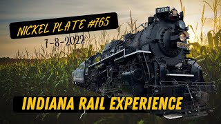 Nickel Plate Road 765- Onboard the Indiana Rail Experience - 7/8/2022