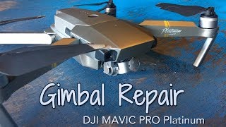 Gimbal Repair MAVIC Pro Platinum