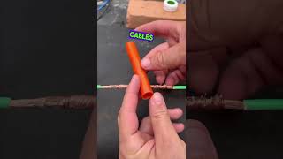 Cómo reparar cables de manera segura y duradera #cables #eletrecista #consejos #soluciones #