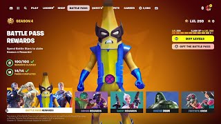 🔴FORTNITE NEW MARVEL BATTLEPASS COUNTDOWN - CHAPTER 5 SEASON 4 + FREE PASS GIVEAWAY