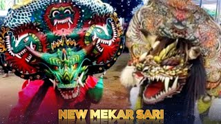 SPESIAL HANGKARASEKA Vs KURAWA SALTO DARI ATAS PANGGUNG..!!! RAMPAK BARONGAN JARANAN NEW MEKAR SARI