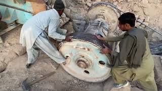 Incredible Work| Big Rock Jaw Crusher Machine Is Completely Jammed #jawcrusher #hardwork