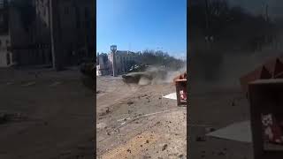 Дрифт на танке, зрелещно! Russian tank drift