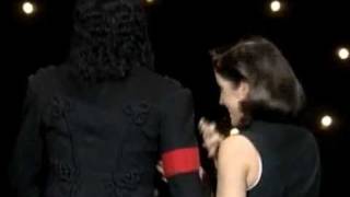 Michael Jackson and Lisa Marie Presley' kiss