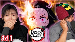 A BEAUTIFUL SEASON FINALE! | Girlfriend Reacts To Demon Slayer 3X11 REACTION!