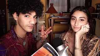 ASMR ITA | IL SALOTTO DEL POETA: ASTERIO 📖🌸 | LETTURA ASMR, INTENSE WHISPERING E TAPPING