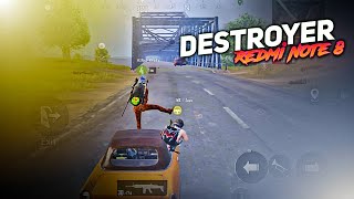 I AM DESTROYER🔥| BGMI Montage | REDMI NOTE 8 | 4 FINGERS CLAW + GYRO |#mrassault #bgmi #pubgm