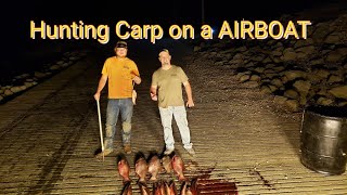 MINI AIRBOAT to BowFish for Silver Carp