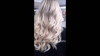 saç açma transformasyon Hair color transformation  волосы, омбре,