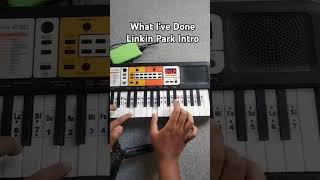 Linkin Park What I've Done Intro on Yamaha PSS-F30 #pianotutorial #notpianika