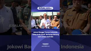 Tahan Arab Saudi, Jokowi Berharap Timnas Indonesia Menang saat Lawan Australia