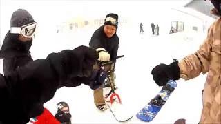 【スノーボード】Freeride Snowboard -KAMUI- GOPRO