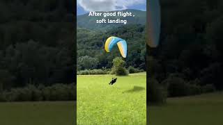 Soft landing after good flight