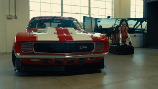 Big Red, a 1969 Camaro Racing Simulator