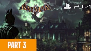 BATMAN RETURN TO ARKHAM (Arkham Asylum) PS4 PLAYTHROUGH WALKTHROUGH | PART 3 | THE MEDICAL FACILITY