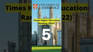 World Top 5 Ranked Universities in UK 2022 #shorts