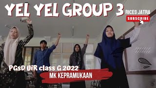 Yel Yel Kepramukaan Group 3 Class G 2022