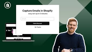 Shopify Email Marketing - Adding an Email Popup | Beginner Shopify Tutorial